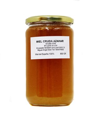 MIEL DE AZAHAR ZUERA 800 G