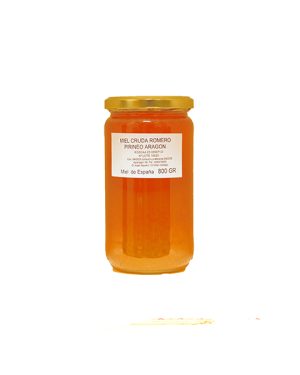 MIEL CRUDA DE ROMERO 800 G, ZUERA